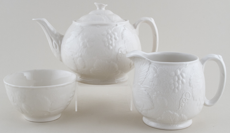 Teapot, Jug or Pitcher and Sugar Bowl